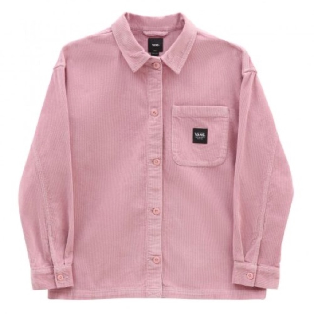 Pink vans shacket